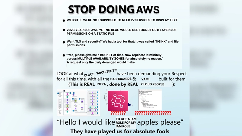 Stop Using AWS.