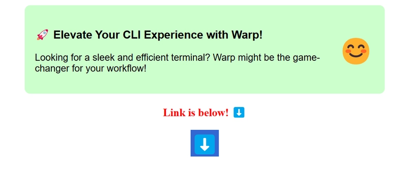 Warp!, the word that should be on everyone's lips
