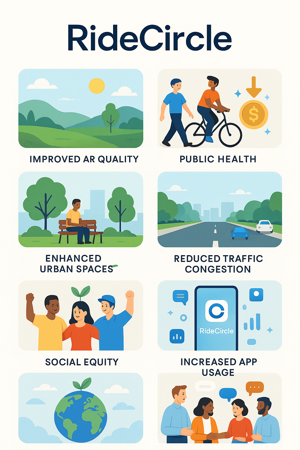 Visuals how this app can useful to environment