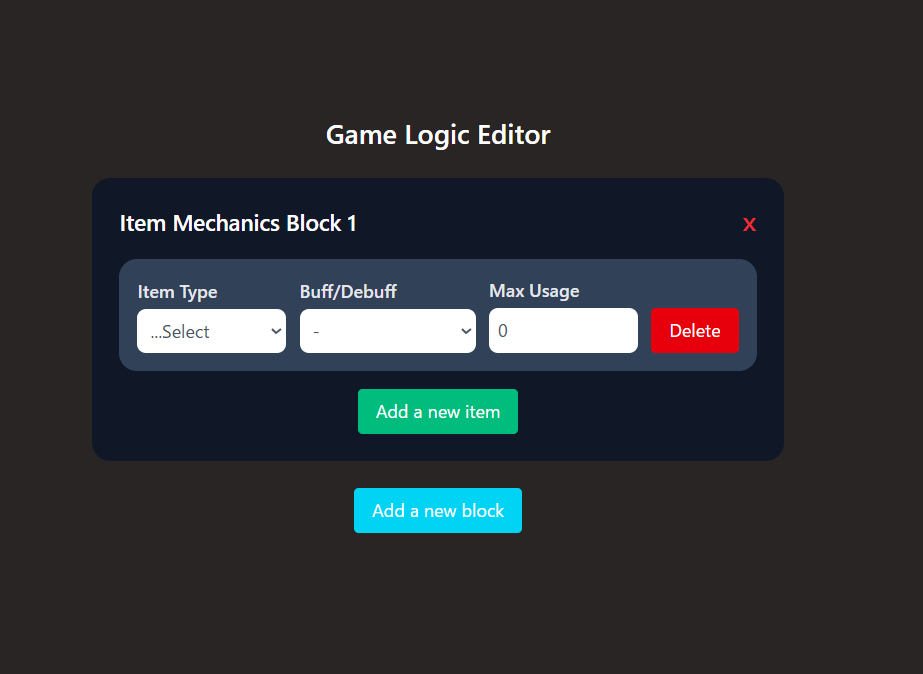 Challenge UI with state