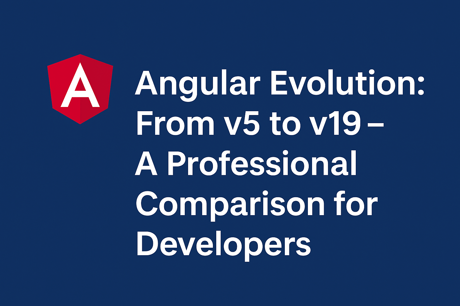 Angular Evolution