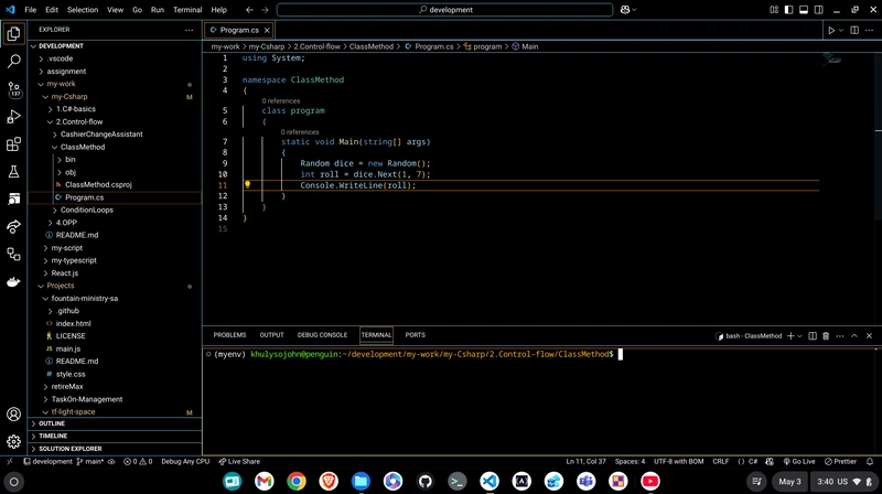 Leveling Up in .NET, Exploring Classes & Methods!