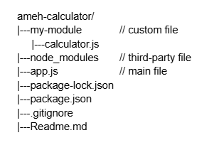 Creating a Node.js calculator application