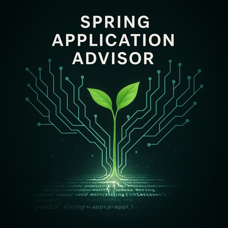 Spring Application Advisor: Built for Spring, Designed for Java