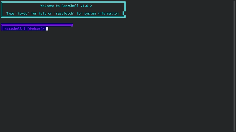 RazzShell 1.0.2: A Cyberpunk-Inspired Unix Shell with Real-time Monitoring