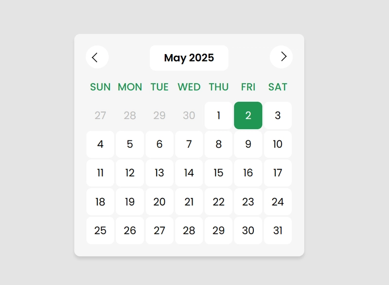 Simple Calendar