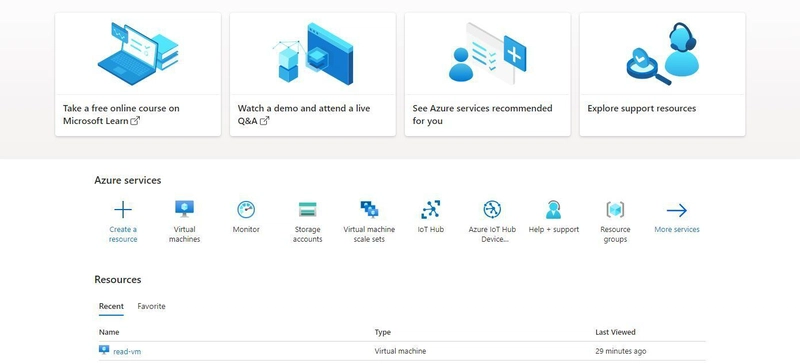 Creating a Linux VM on Azure