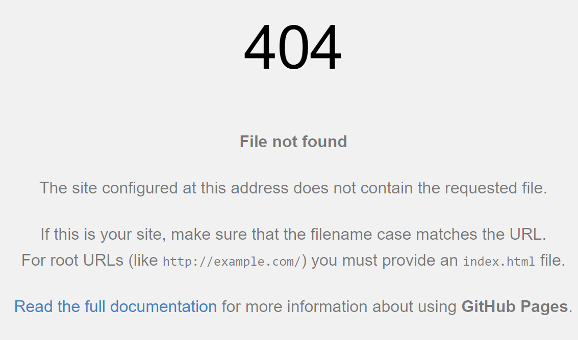 File not found