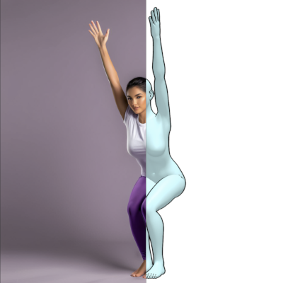 Output for Chair pose