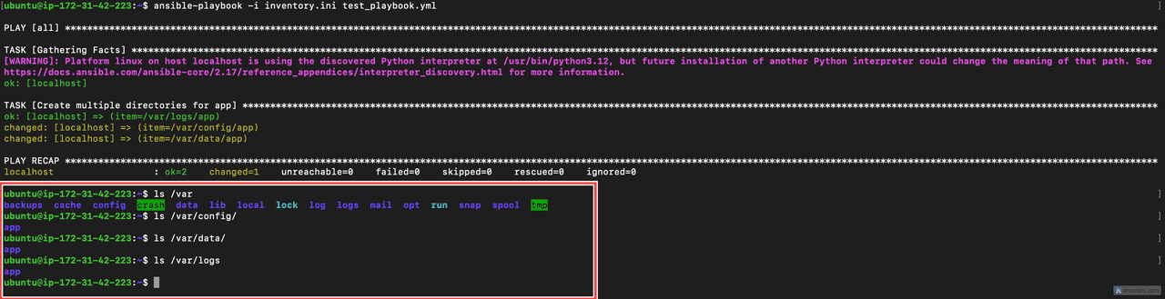 Creating multiple directories file (iterative creation)