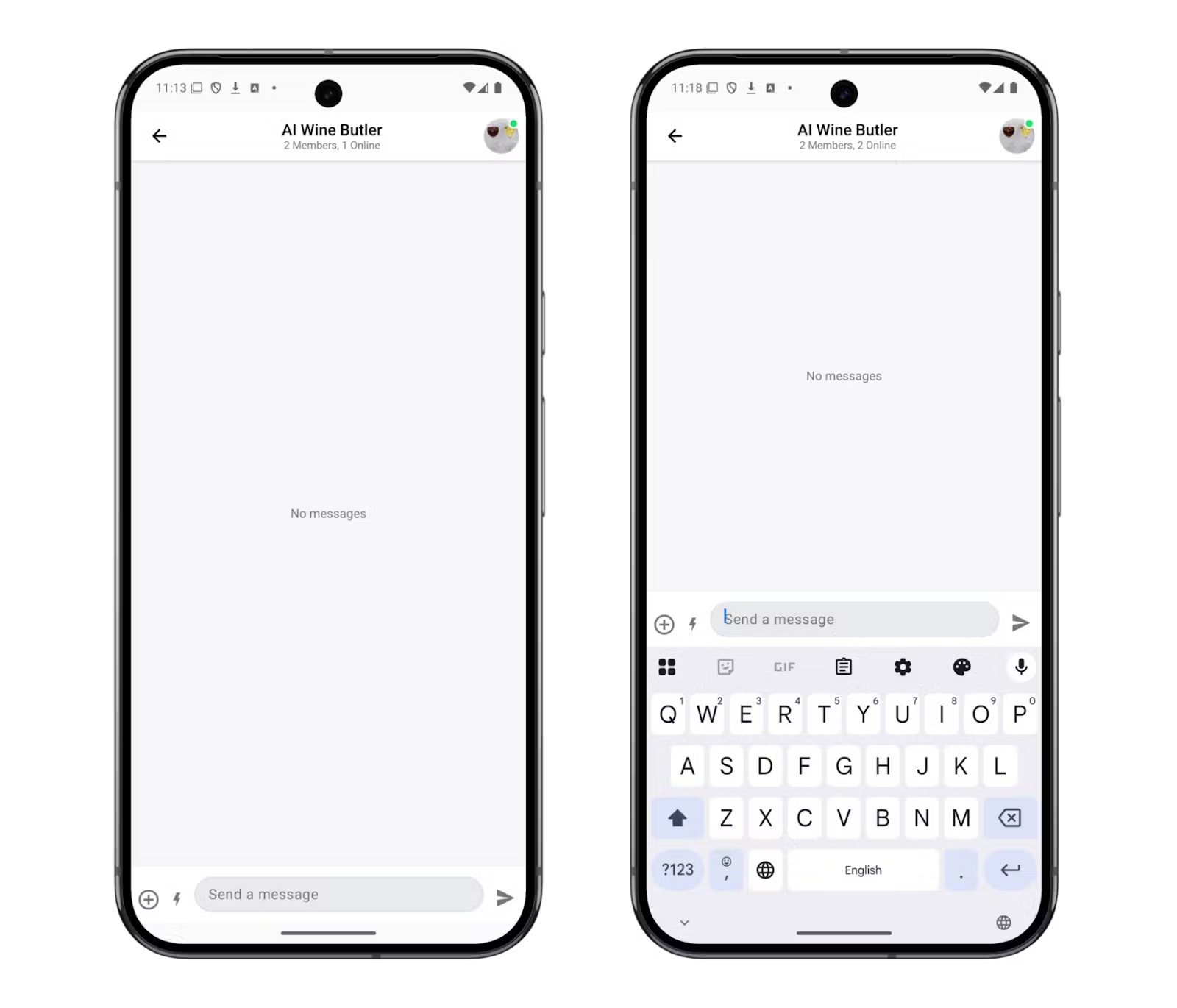 Prebuilt UI components - MessagesScreen