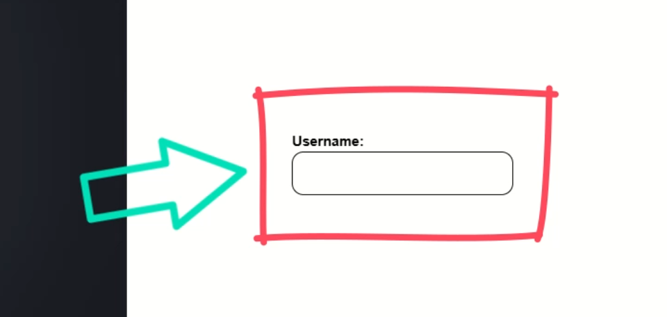 A simple Angular app with a username field component and a parent app component