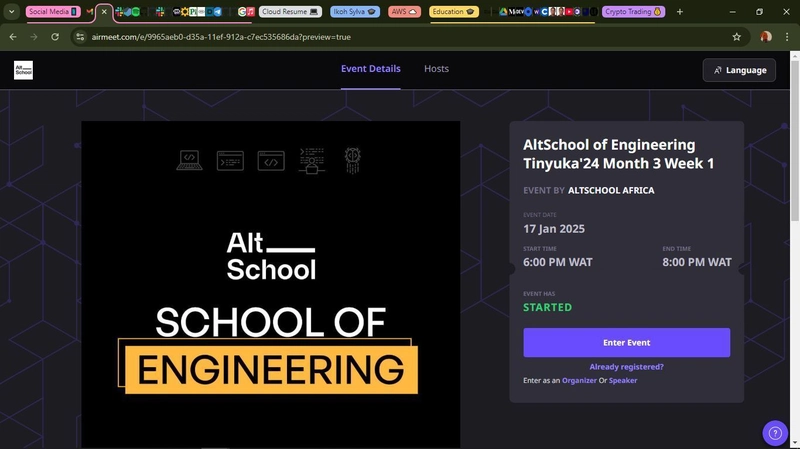 AltSchool Of Engineering Tinyuka’24 Month 3 Week 1