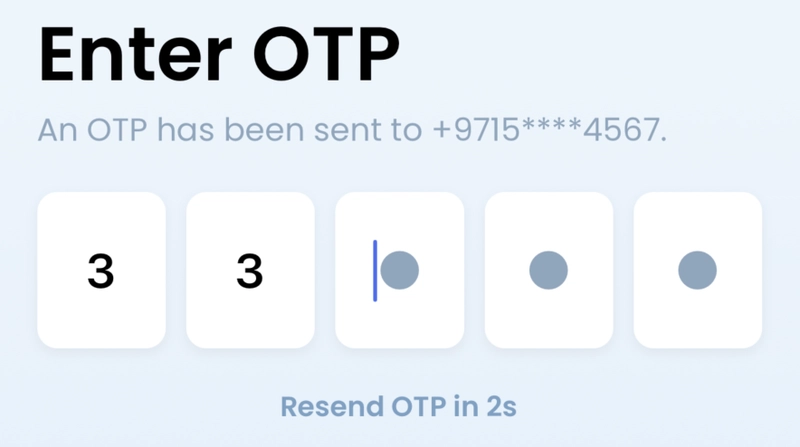 Building a Reusable OTP Input Component in React Native