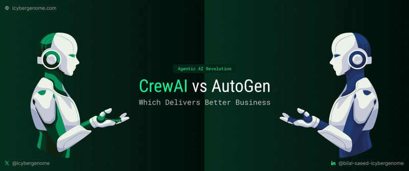 Agentic AI Revolution: CrewAI vs AutoGen – Which Delivers Better Business Results?