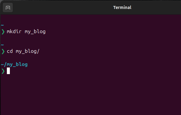 create folder