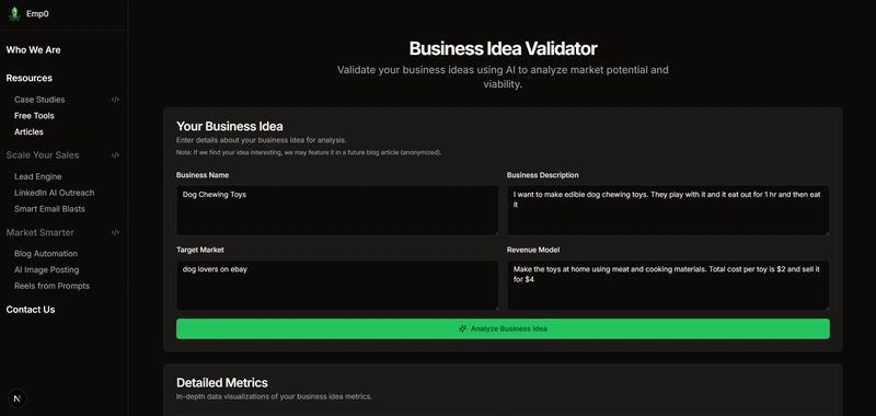 How I Built an AI Business Validator to generate 300 blog posts for me everyday