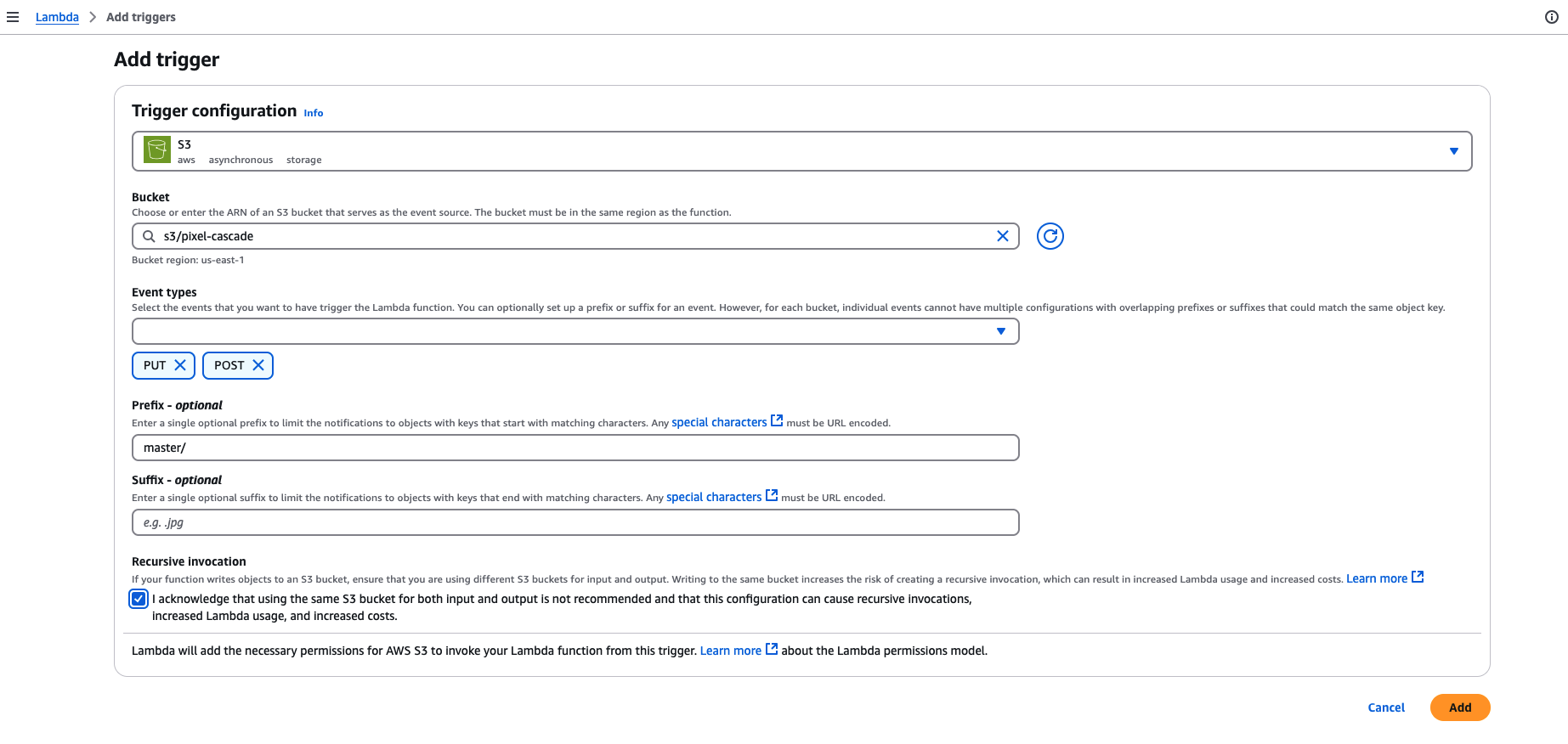 Add Trigger Job Publisher