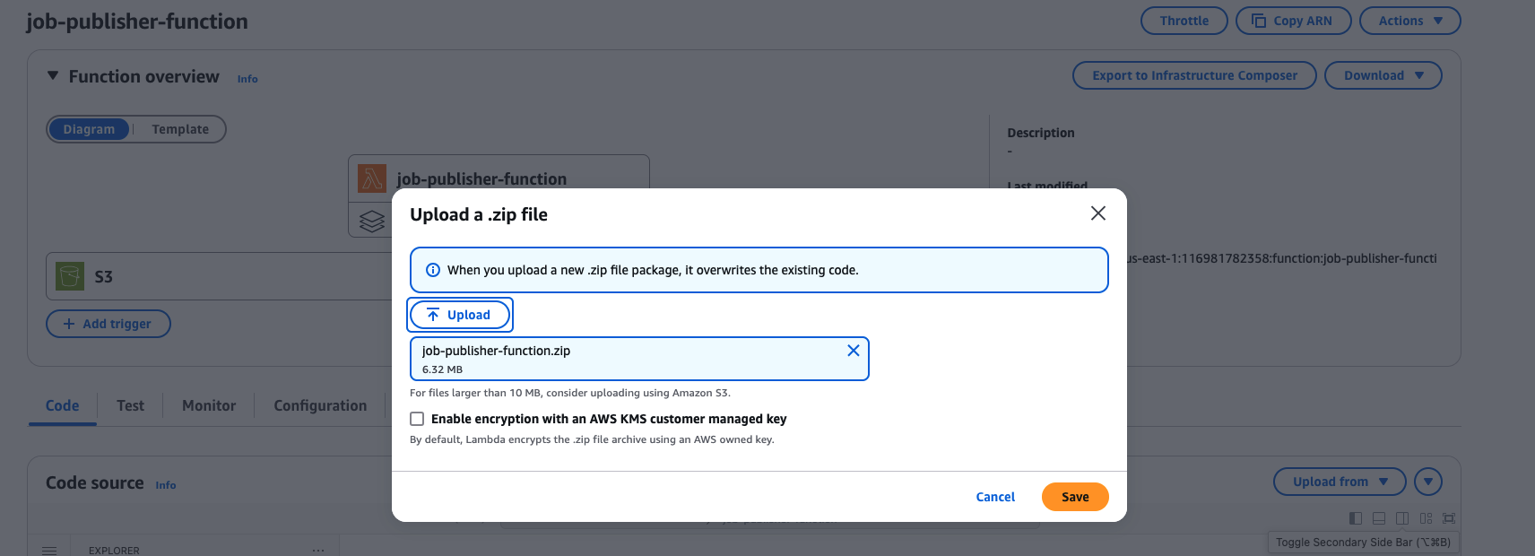 Deploy Job Publisher