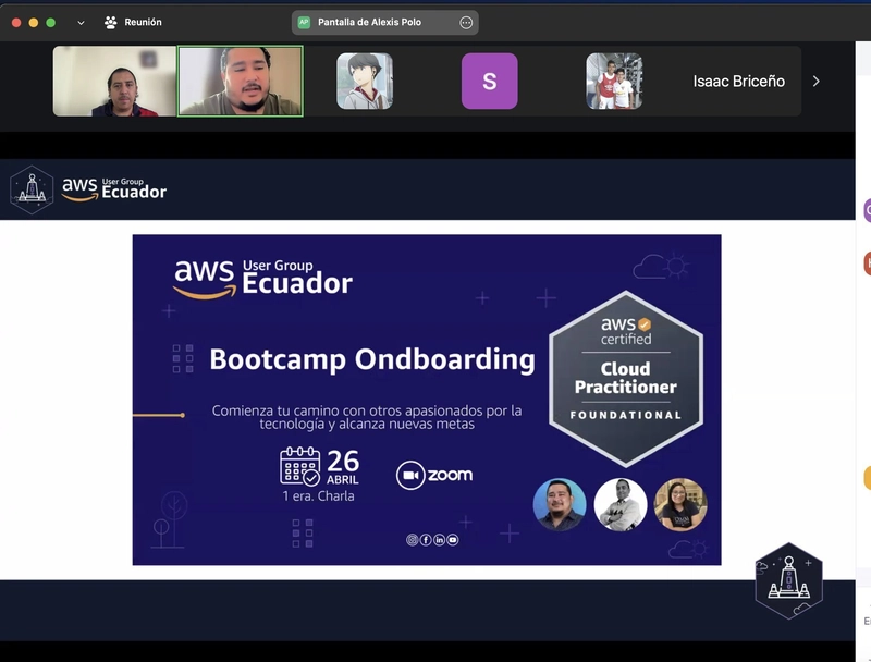 AWS Bootcamp Practitioner || AWS UG Ecuador