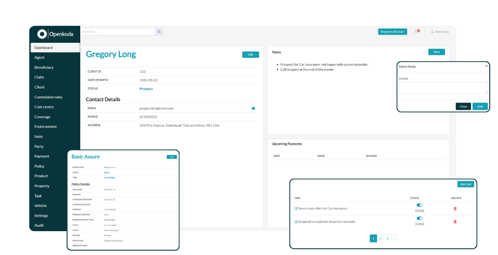 custom claims management software