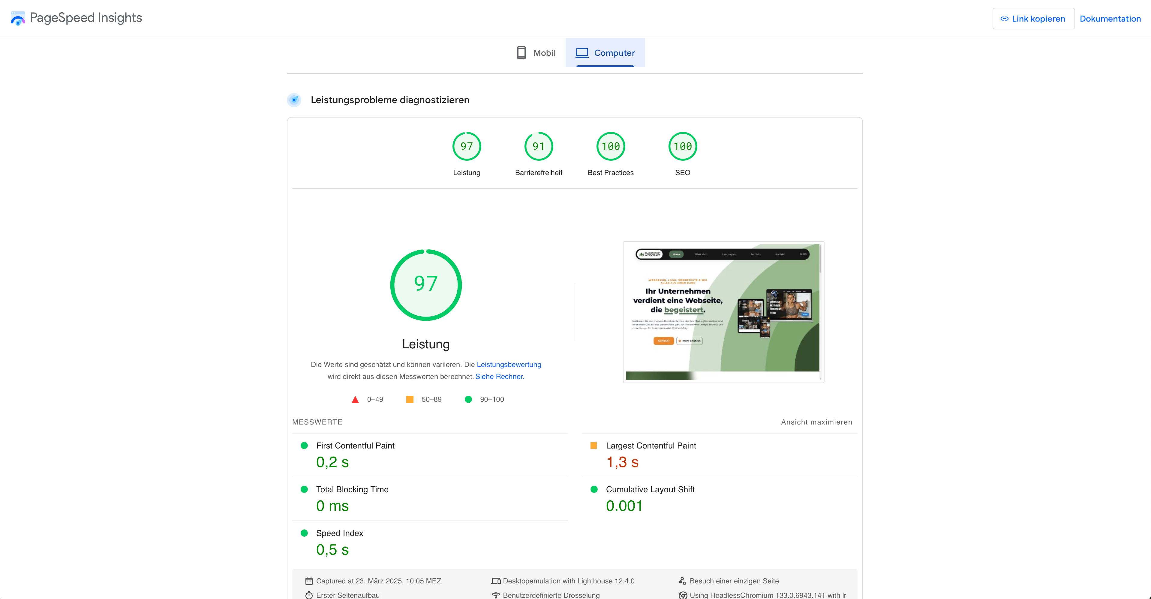Google Speed