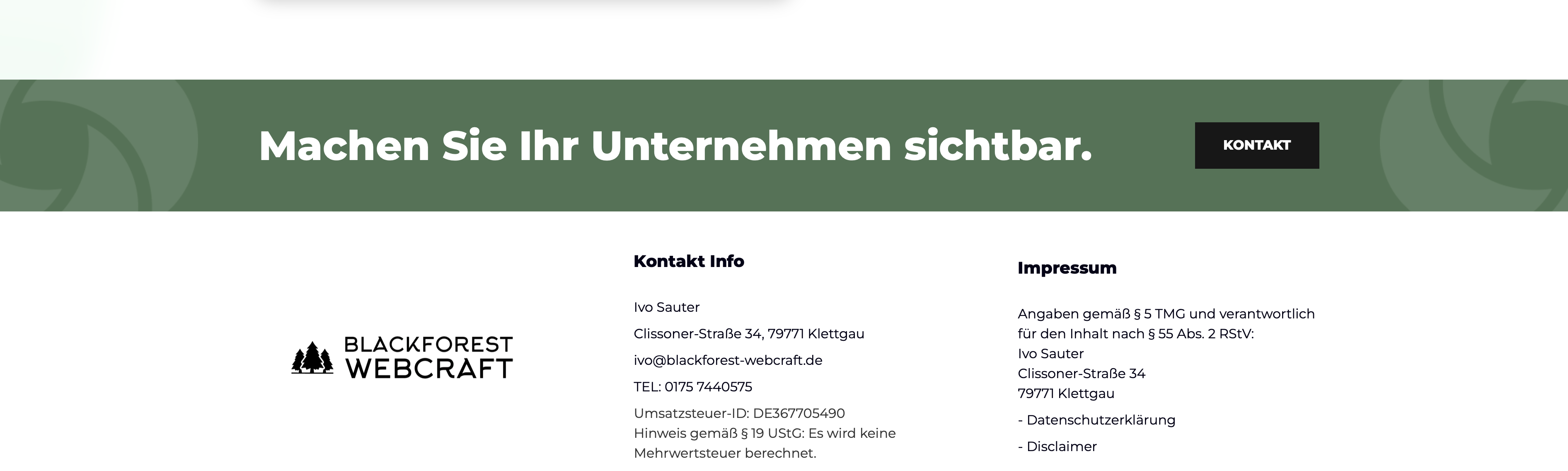 Beispiel eines Call-To-Action Button