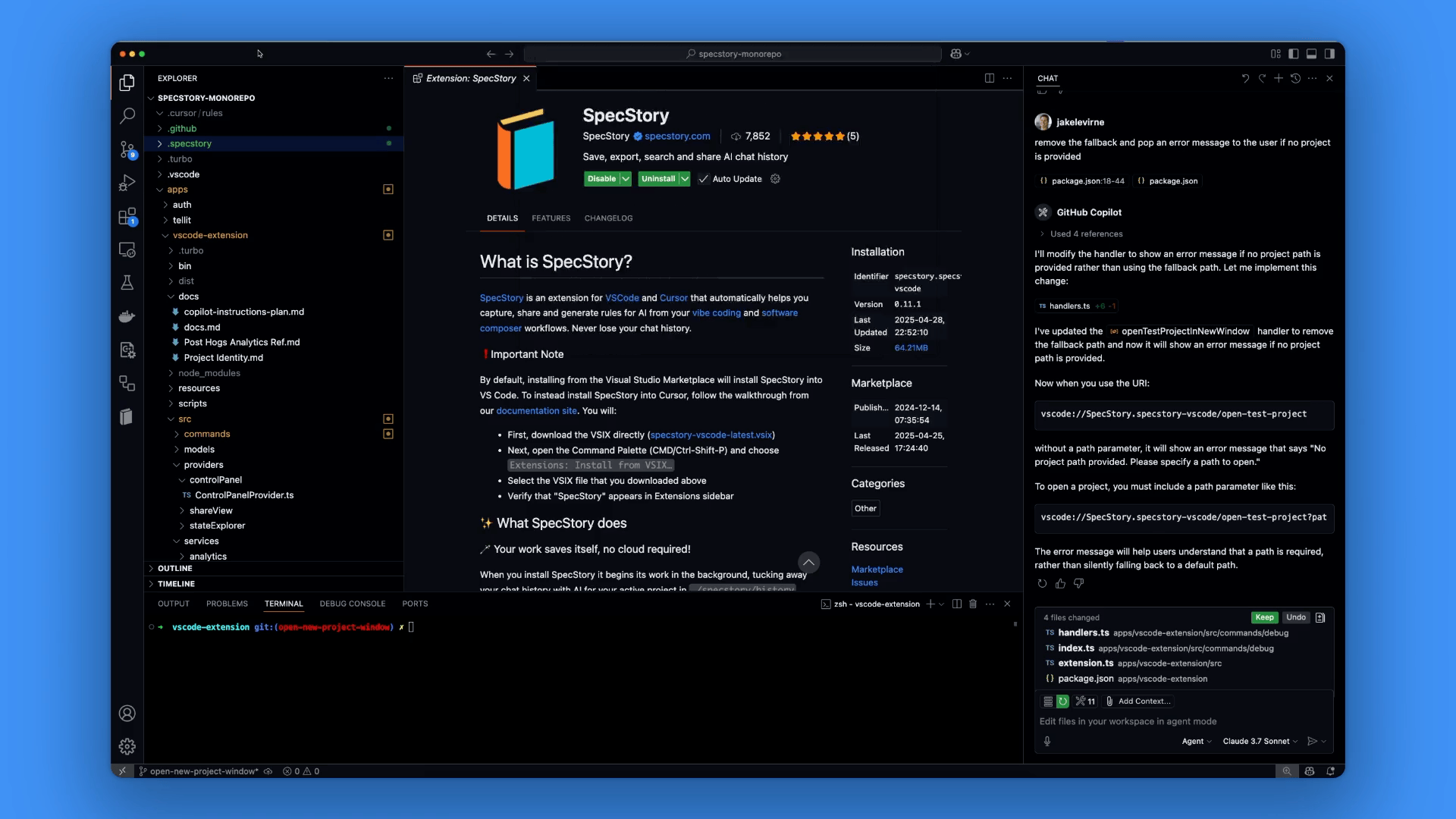 Save your AI Chats