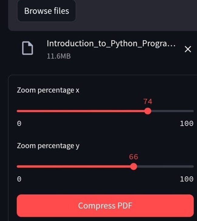 Streamlit Interface for PyMuPDF