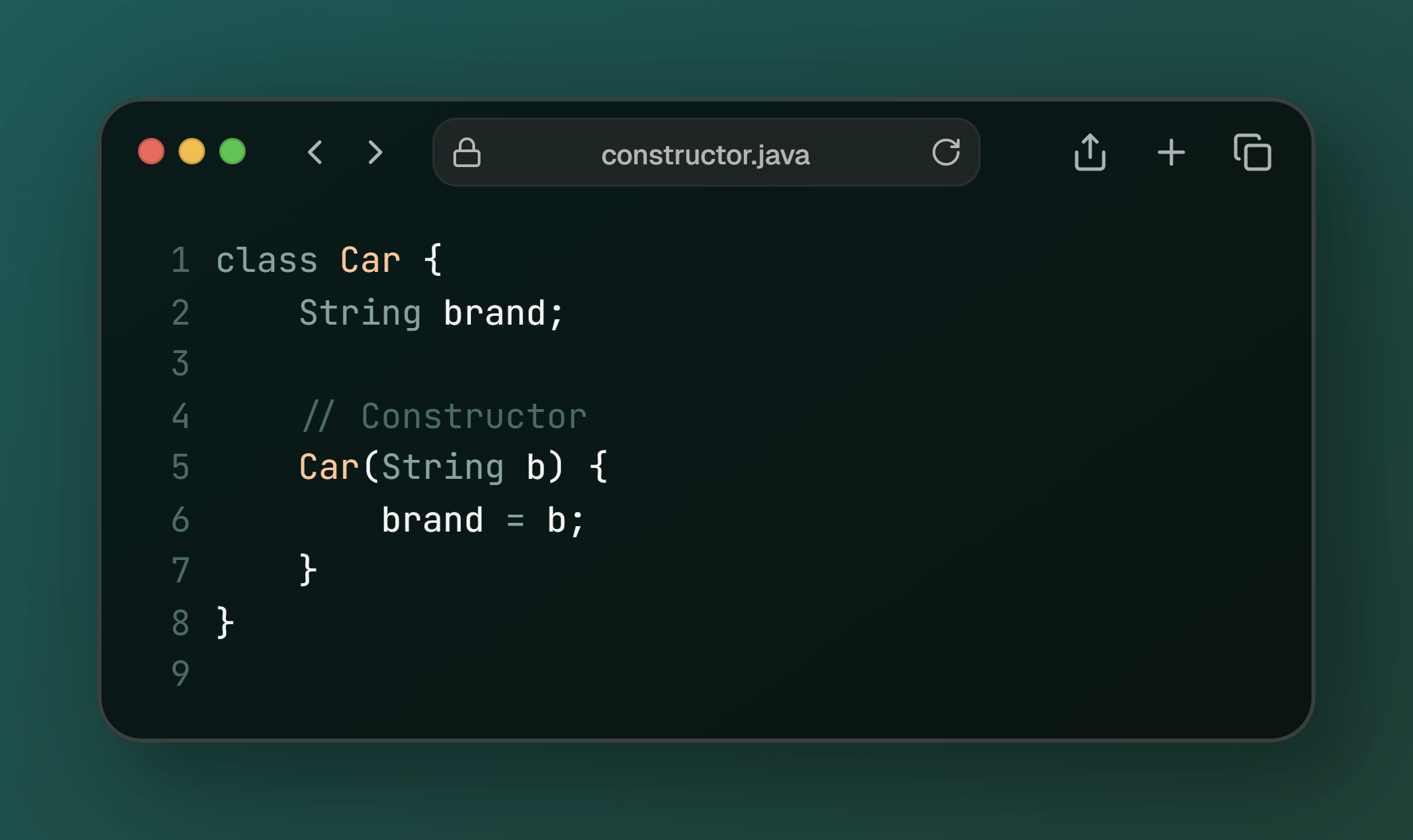 constructor