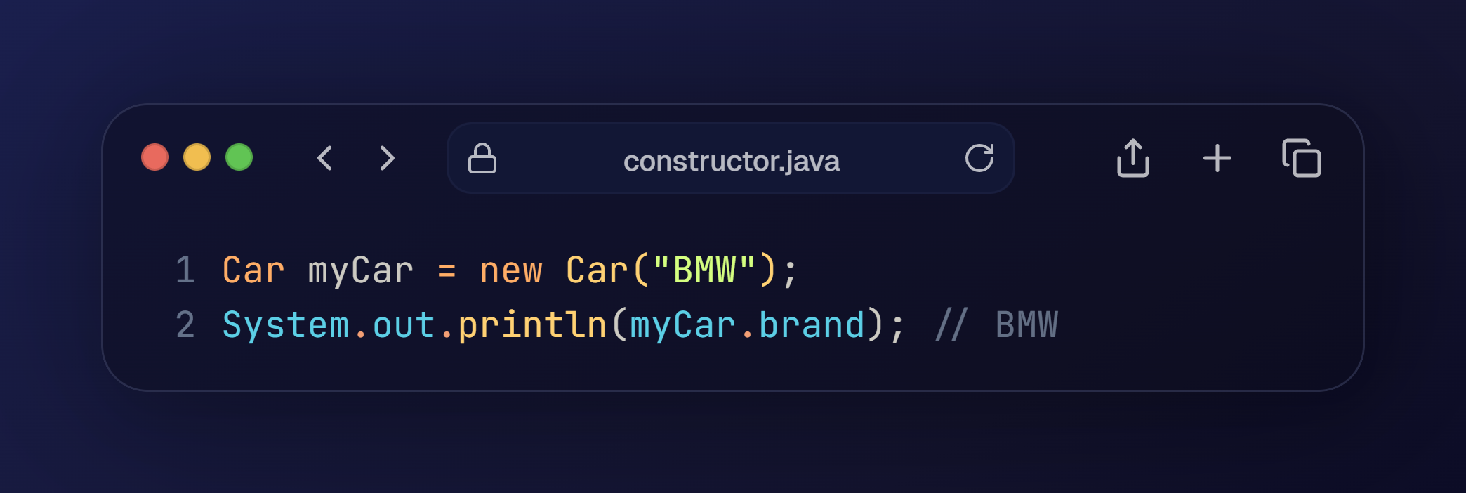 constructor