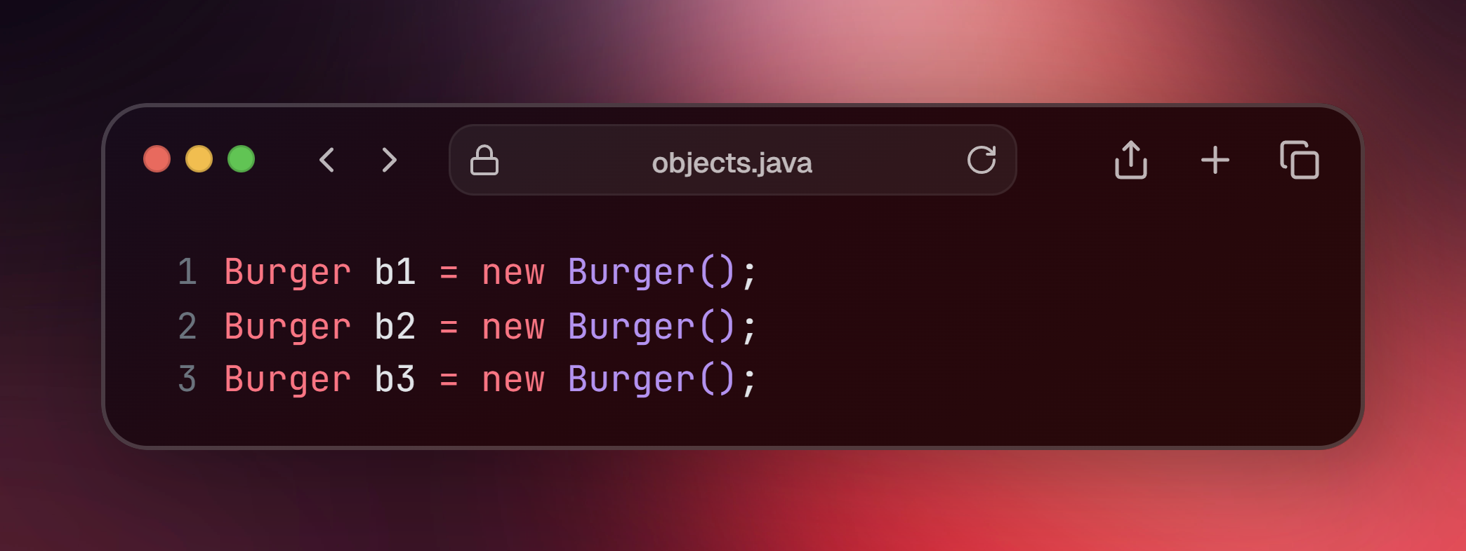 object