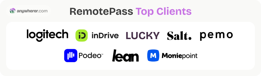 RemotePass Top Clients