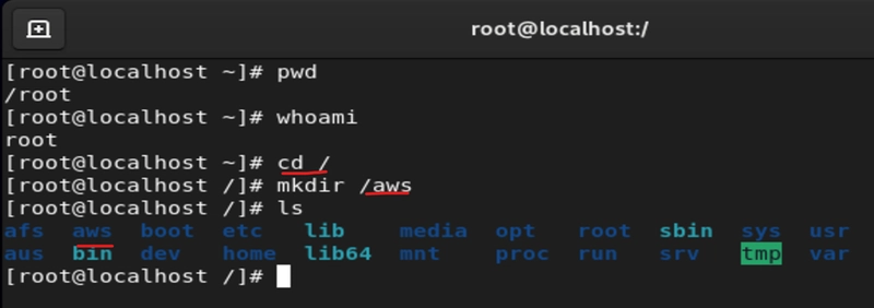 Grasping the mkdir command