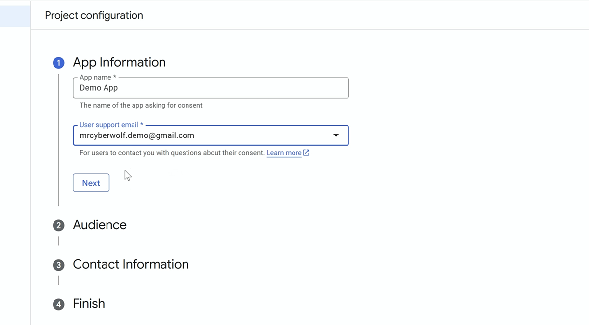 create oauth client