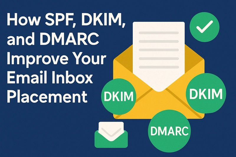 How SPF, DKIM, and DMARC Improve Your Email Inbox Placement