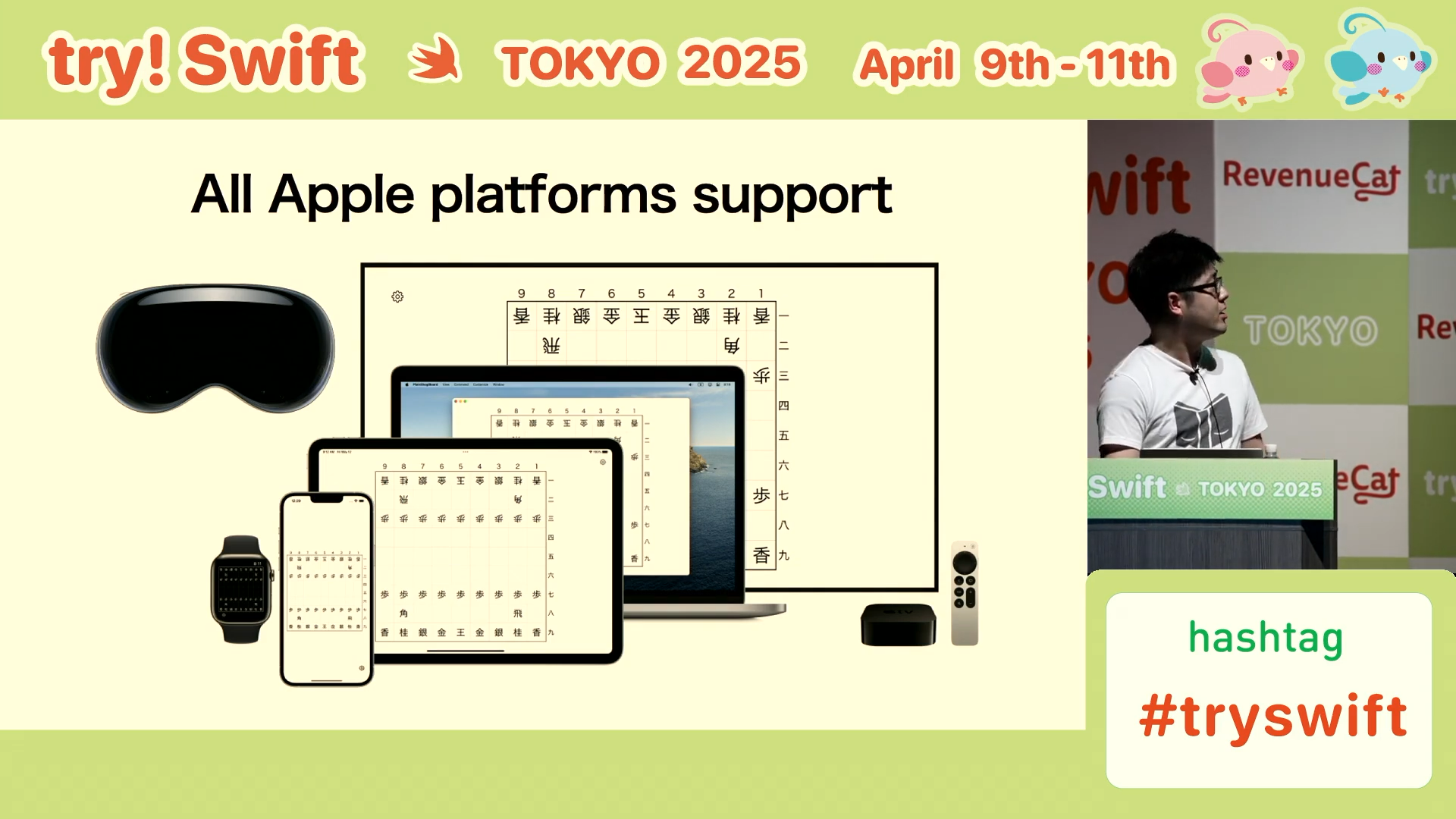 Support all Apple platforms