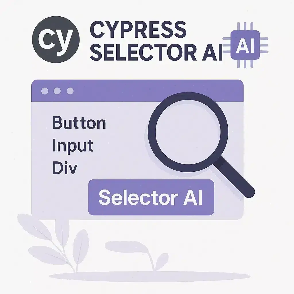 Cypress selector AI tool