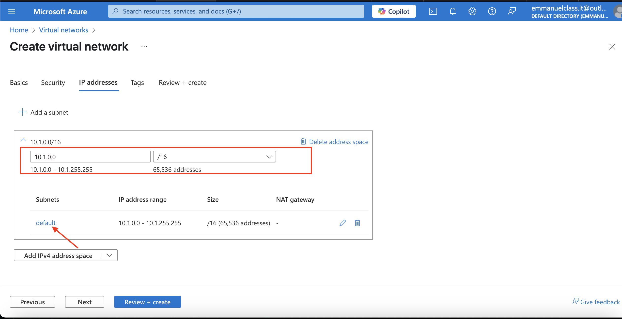 IPv4 address space