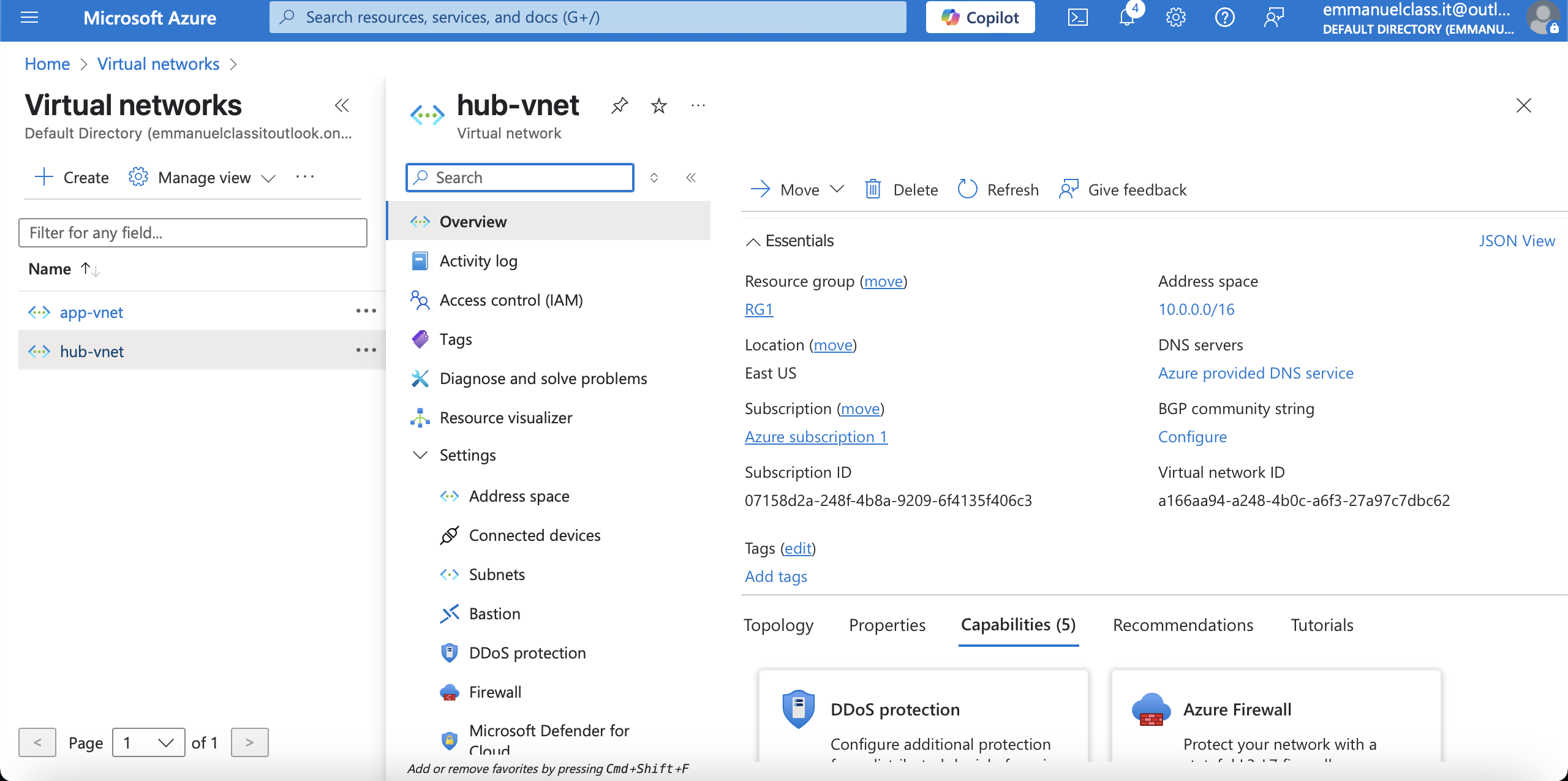 hub-vnet