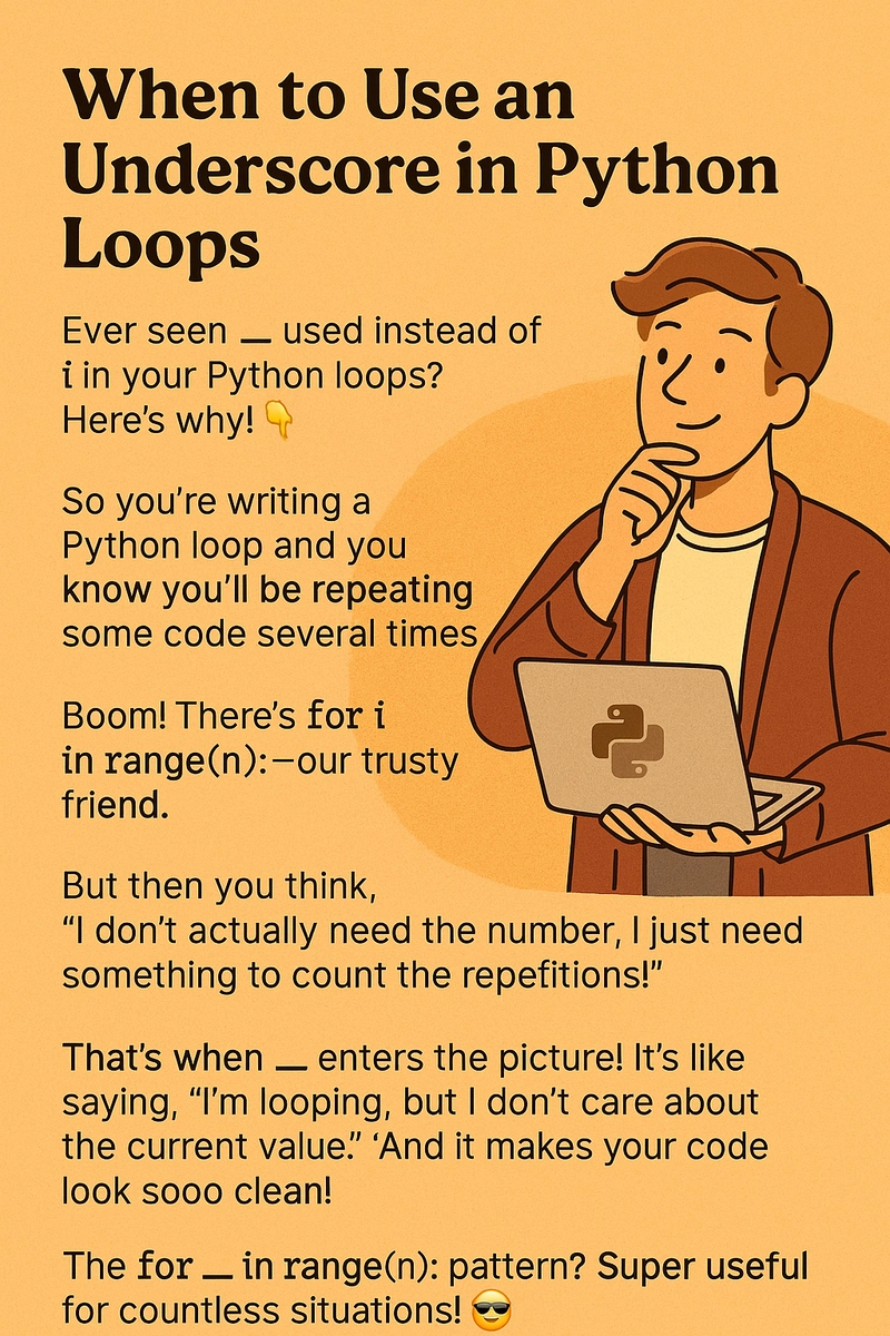 UnderScore in for loop in Python