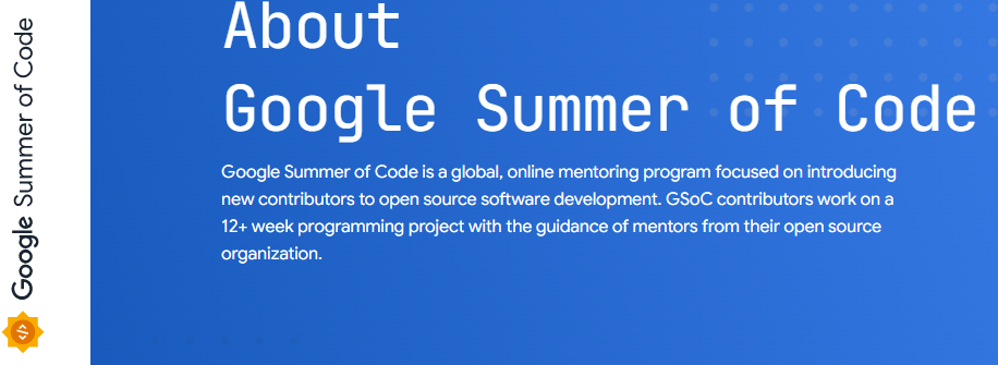 Google Summer of Code application