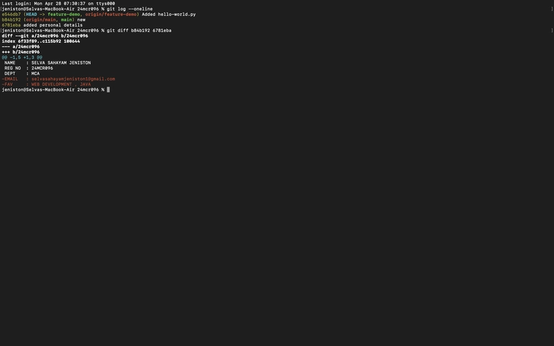 Git & GitHub