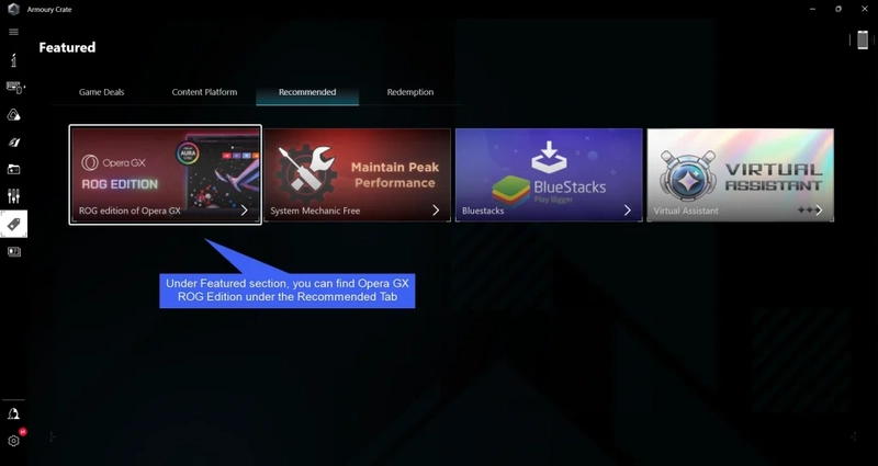 How to Install Opera GX Browser ROG Edition?