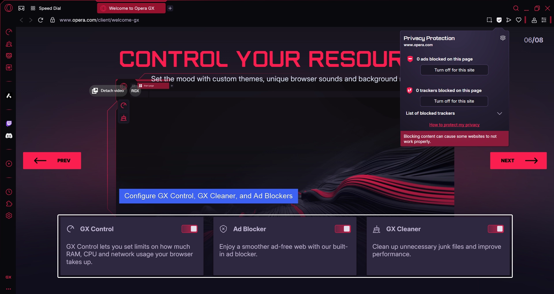 Control your Resources