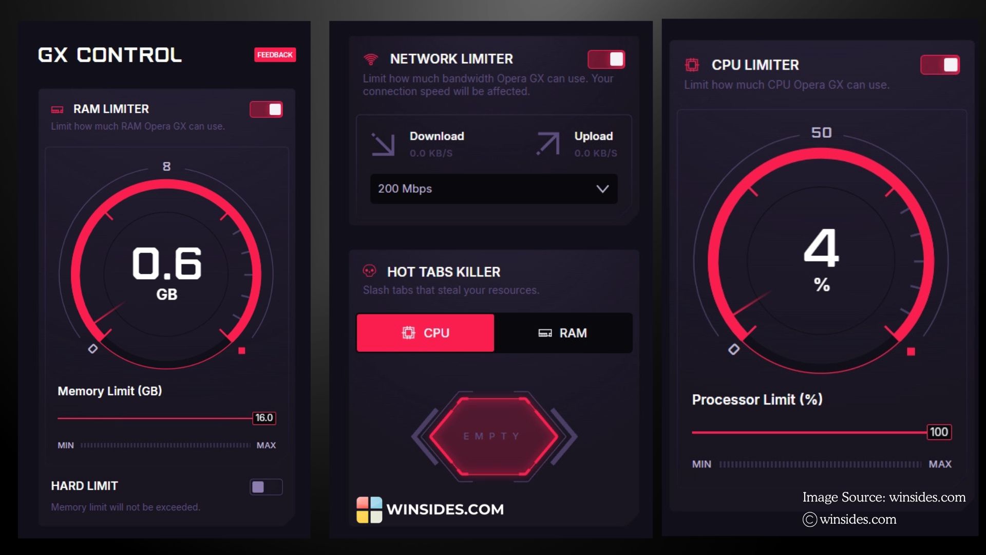 Opera GX Features
