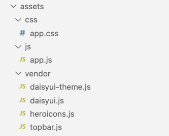 assets folder