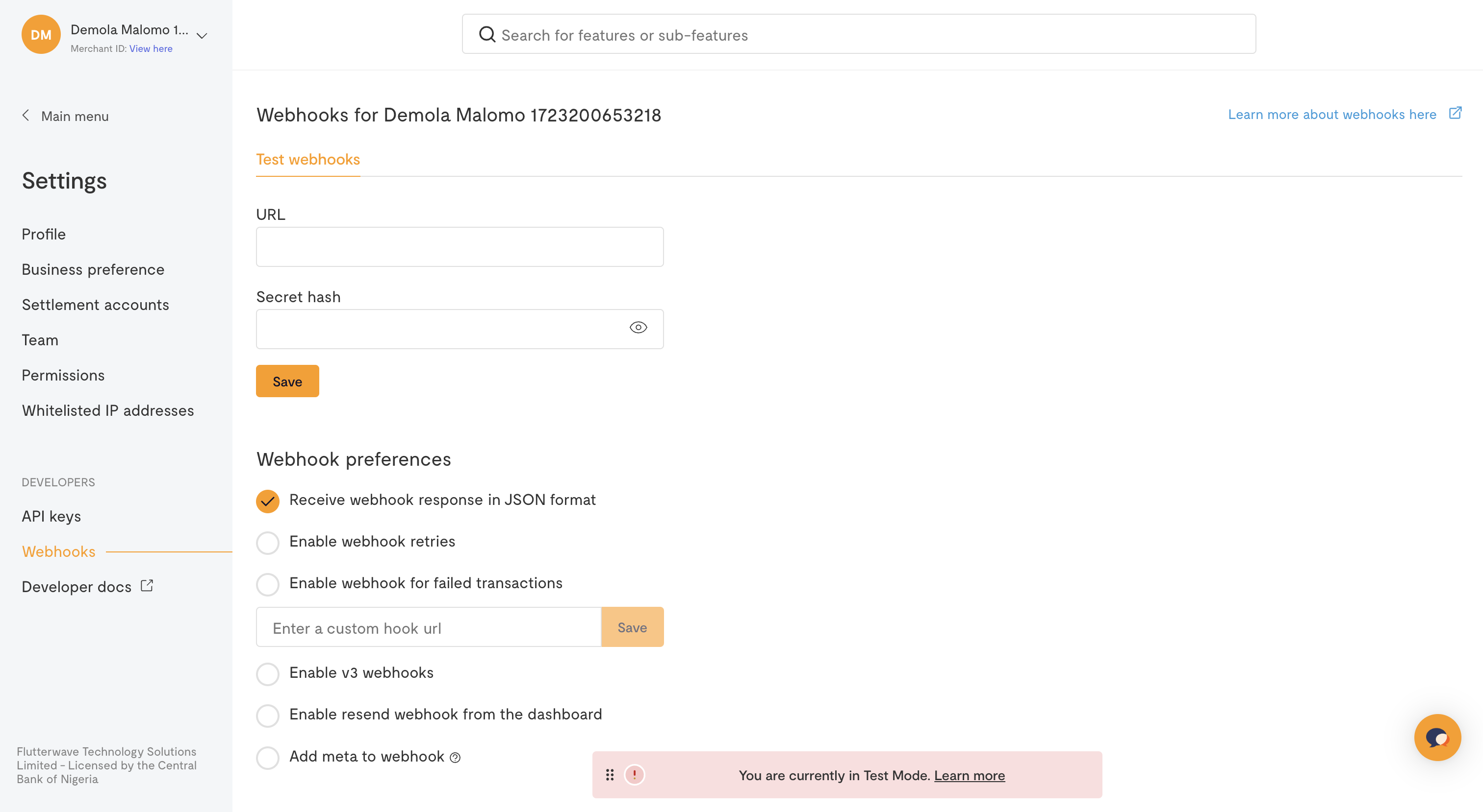 Webhook Manager
