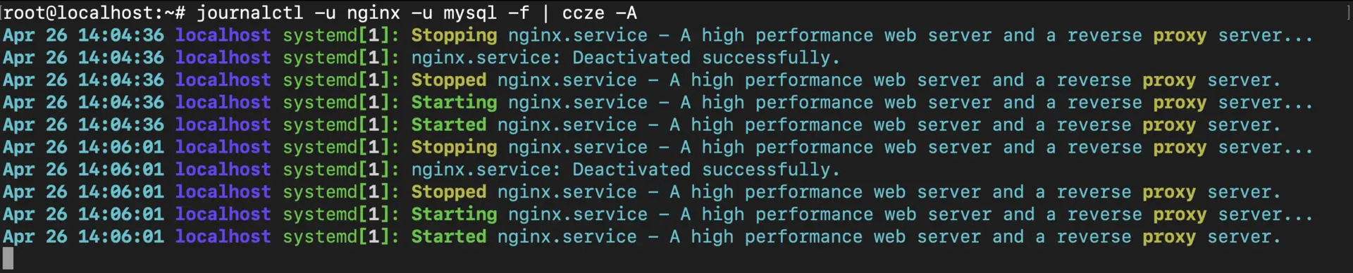 ccze