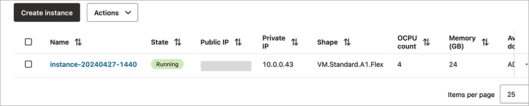 live instance preview